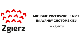 Logo Miejskiego Przedszkola nr 2 im. Wandy Chotomskiej w Zgierzu