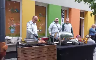 stoisko z grillem 