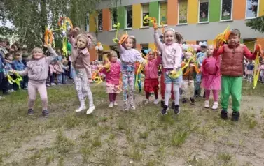 taniec dzieci z grupy 3