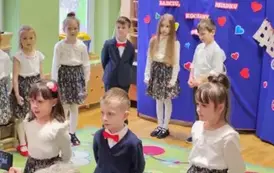 dzieci z grupy 5 występują