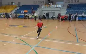 zawodnik bierze udział w zawodach