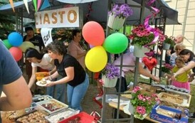stoisko z ciastem