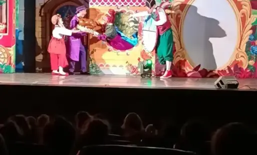 scena w teatrze